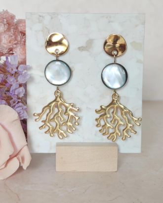 B.O Fantaisie chic Emilie Nacre grise