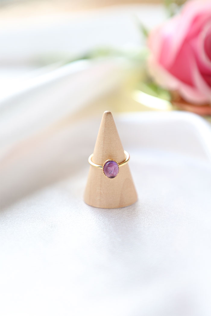 Alice 1 Bague Alice Améthyste