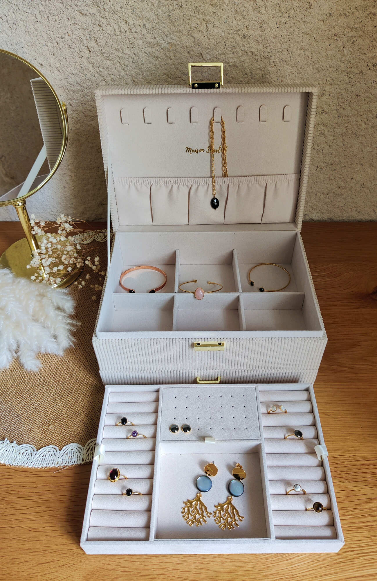 Boîtes à bijoux Denise 1 Boîtes à bijoux Denise