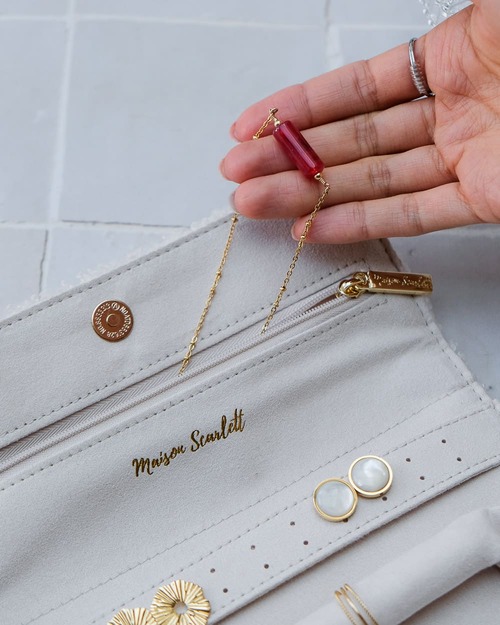 Pochettes à bijoux Catherine 2 Pochettes à bijoux Catherine – Image 2